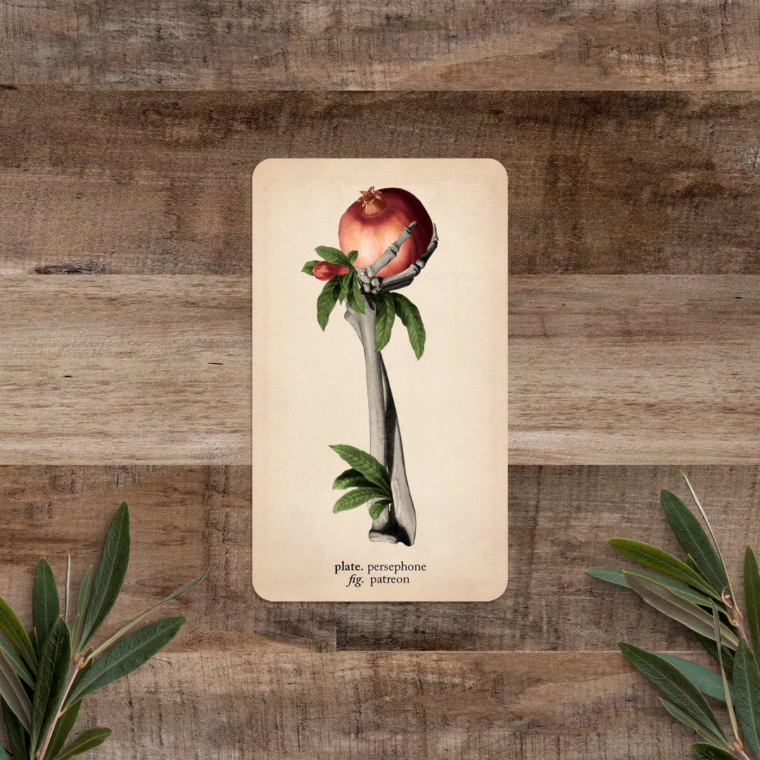 PATREON Single Card: Persephone - Black and the Moon